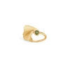 Blossom Copenhagen - Heart Leaves ring med turmalin - 23639025