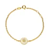 Lund Copenhagen - Marguerit armbånd i forgyldt sølv - 9015030-m