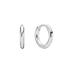 Lund Copenhagen - Massiv sølv creol, 10mm - 9091097