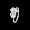 Mads Z - Fleur ring i sølv med blomster - 2146108