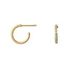 Mini Sparkle Hoop forgyldt - 4-029a-gp