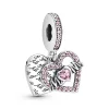 Pandora - Hjerte og mor charm - 799402c01