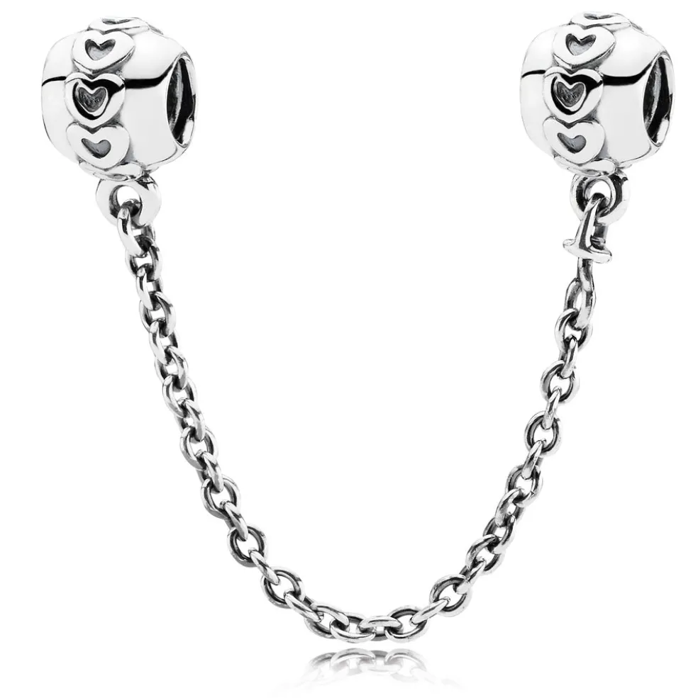 Pandora - Hjerte Sikkerheds kæde - 791088-05