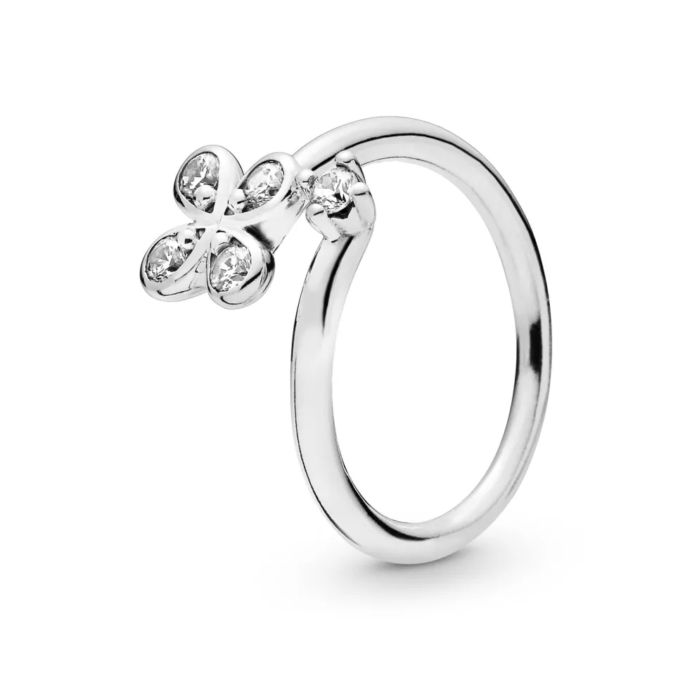 Pandora - ring med blomst - 197988cz