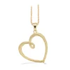 Scrouples - Hjerte vedhæng i 8 karat guld - 215273