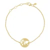 Beautiful World armbånd forgyldt sølv - 2-1601-GP