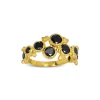 Blossom Copenhagen - Radiance Midnight ring med sorte sten - 23621636
