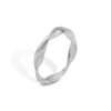 Blossom Copenhagen - Rings and Hoops snoet sølv ring - 21611803