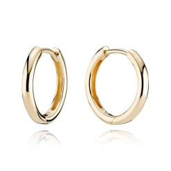 BNH - Guld Knæk creoler - vælg selv størrelse og karat