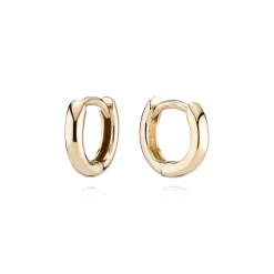 BNH - Guld Knæk creoler - vælg selv størrelse og karat