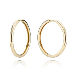 BNH - Guld Knæk creoler - vælg selv størrelse og karat