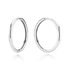 BNH - Guld Knæk creoler - vælg selv størrelse og karat