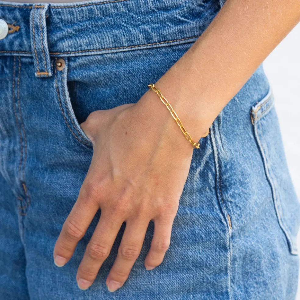 byBiehl - Charms armbånd i forgyldt stål - 2-1511-gp