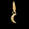 byBiehl - Moon charm, forgyldt måne vedhæng - 7-5202-gp