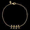 byBiehl - Together family forgyldt armbånd med 4 personer - 2-2004-gp