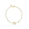 byBiehl - Together family forgyldt armbånd med 2 personer - 2-2002a-gp