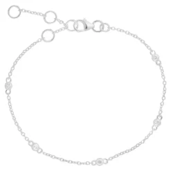 Bykjærgaard - Earth armbånd i sølv med topaser - eabs1173wt