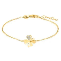 Joanli Nor - 18 karat guldbelagt firkøver armbånd - 80451135900