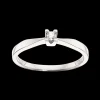 Kleopatra - 14 karat hvidgulds ring med 0,05ct diamant - 7136,05