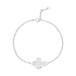 Lund Copenhagen - Sølv armbånd med dagmarkors - 97019