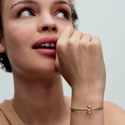 Pandora - Disney Løvernes Konge charm med Simba i forgyldt - 763376c01