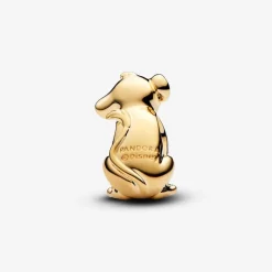 Pandora - Disney Løvernes Konge charm med Simba i forgyldt - 763376c01