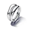 Pandora - Essence dobbelt sølv ring - 193264c00