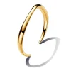 Pandora - Essence Forgyldt åben organisk formet armring - 563310c00