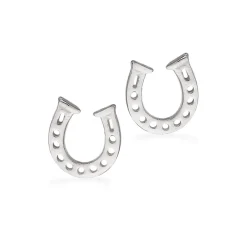 Scrouples - Hestesko øreringe i sølv til børn - 150962