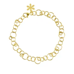 SFB - Forgyldt armbånd med runde led - 1914-2-20