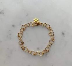 SFB - Forgyldt armbånd med runde led - 1914-2-20